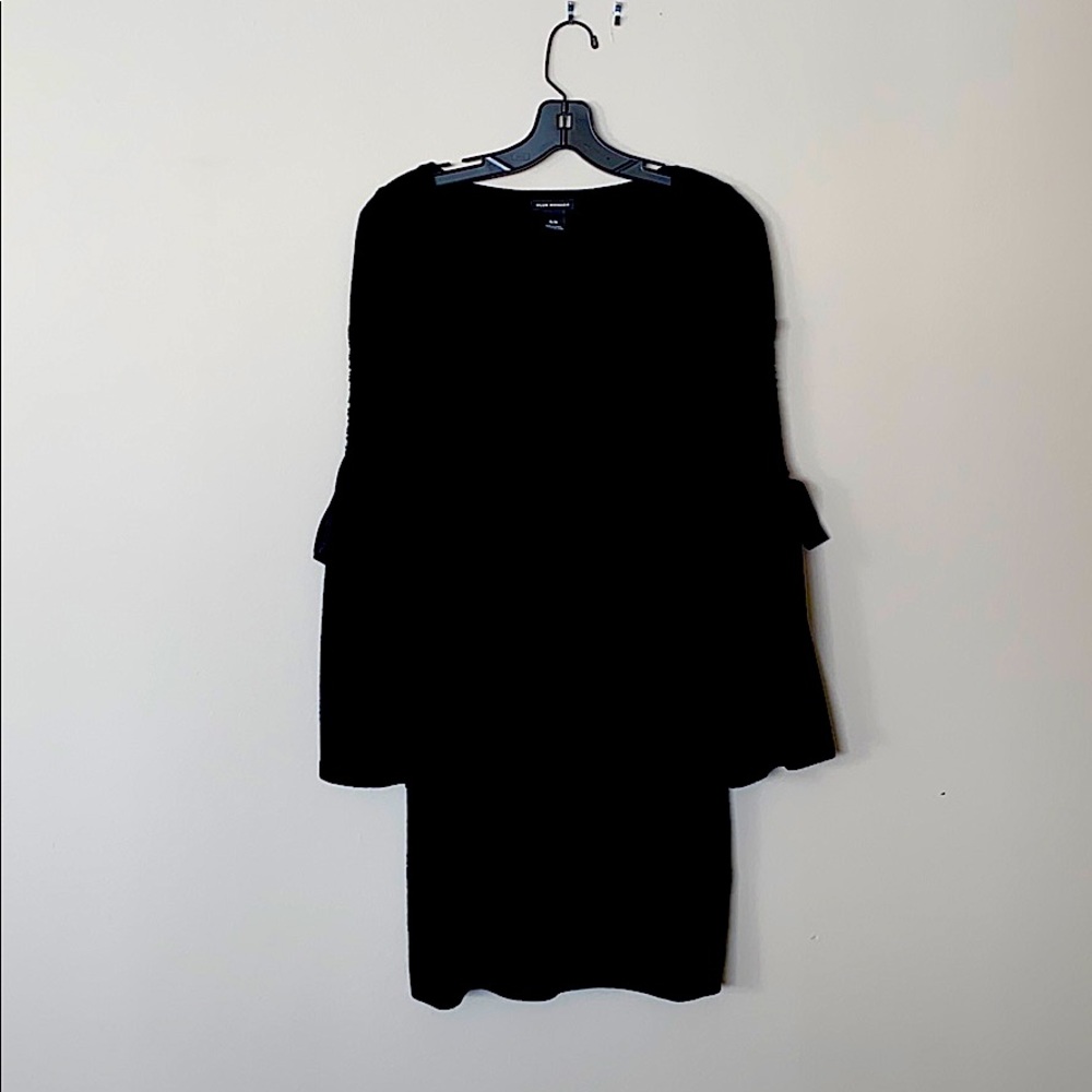 Club Monaco Black sweater dress.